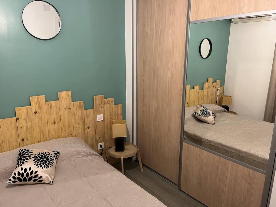 Le Canola Port - 45m2 - Vue Piscine - 500m- Parking Prive Gratuit Apartment